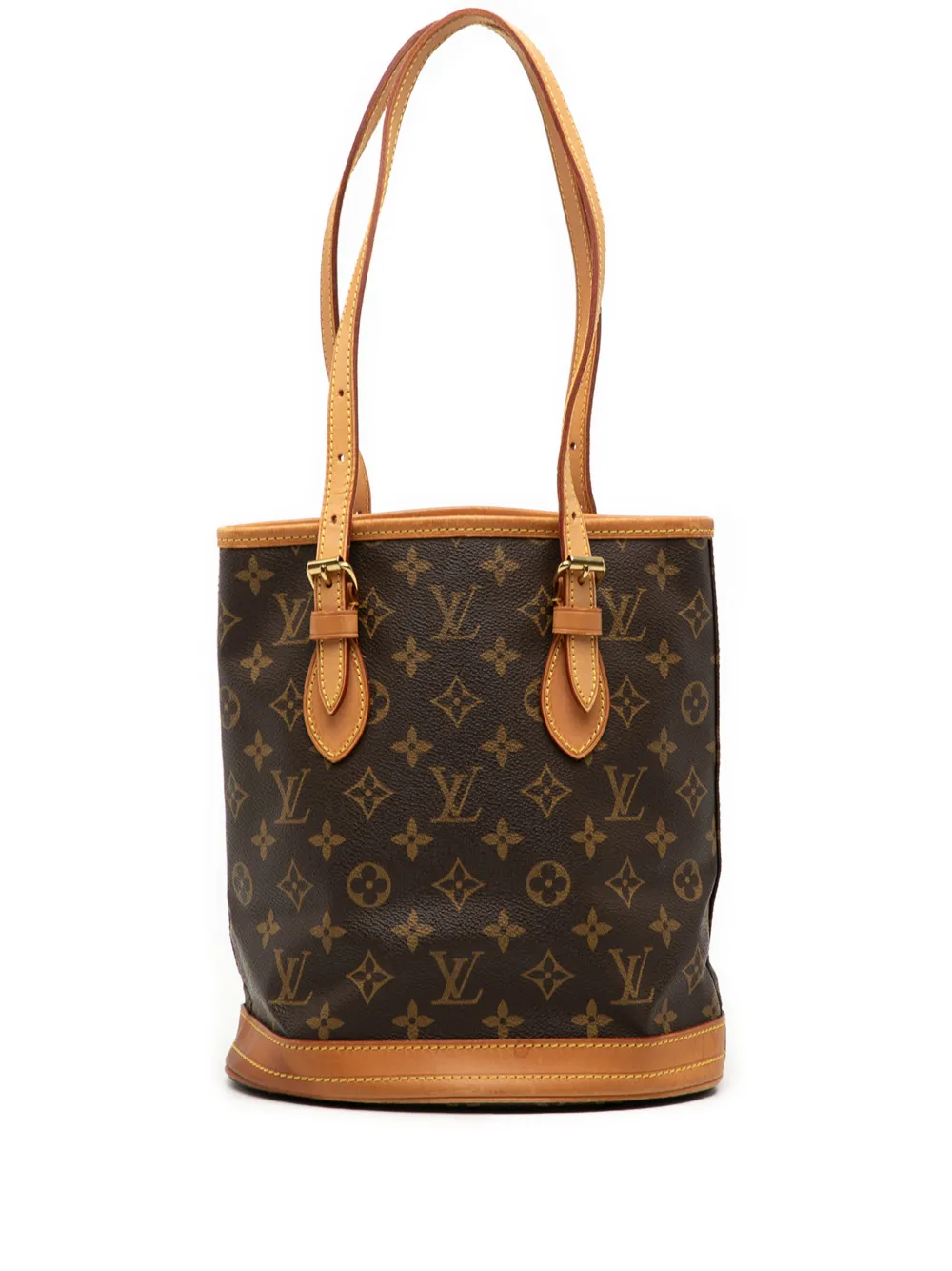 Louis Vuitton Pre-Owned 2001 Monogram Petit bucket bag - Marrone