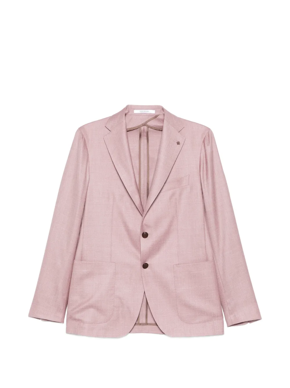 Tagliatore button patch-pocket blazer - Rosa