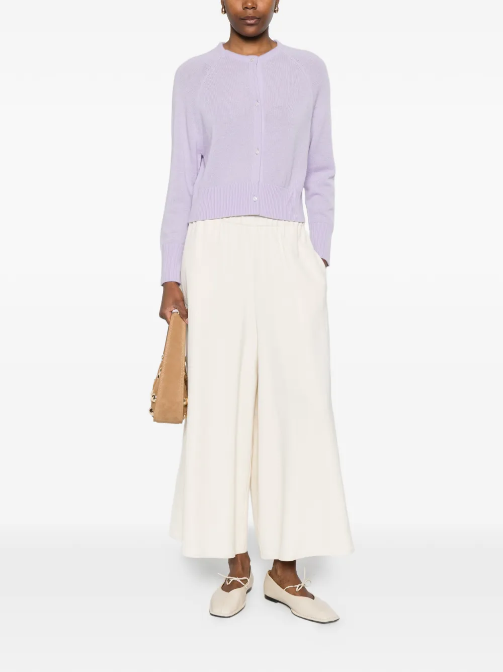 Forte Forte Buttoned Cardigan - Purple 