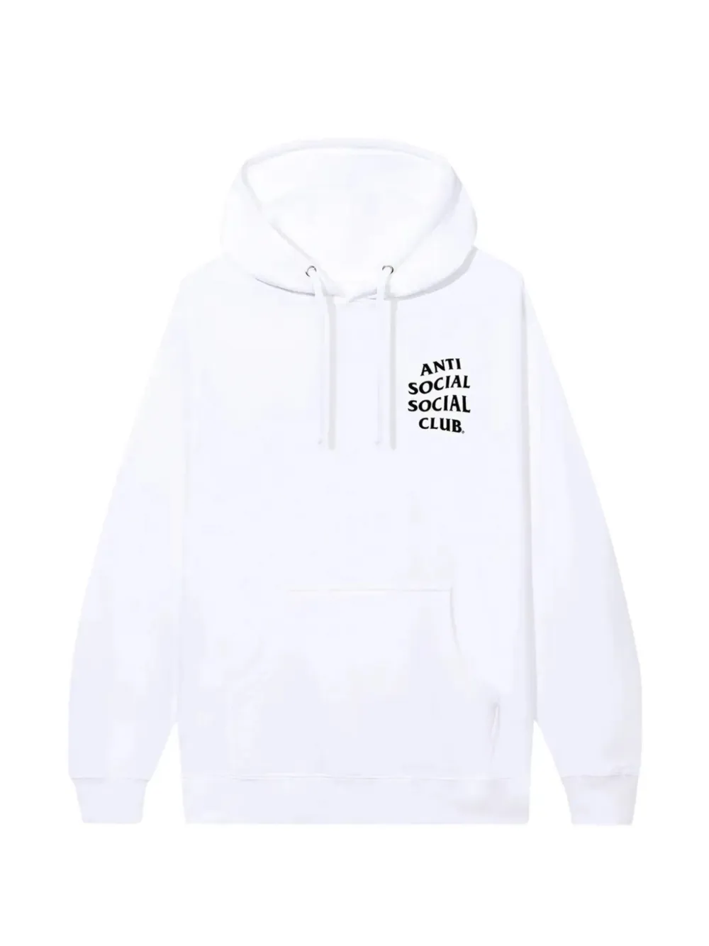 Anti Social Social Club Kkoch floral-print hoodie - Bianco
