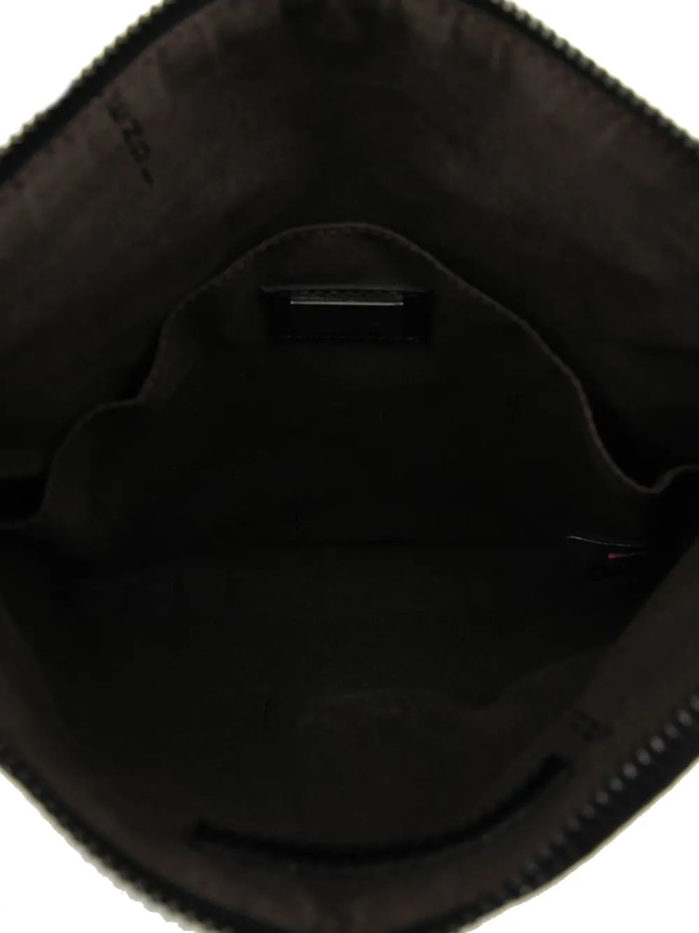 Fendi Pre-owned 2000-2010 Zucchino Canvas Crossbody Bag in Black, view 5