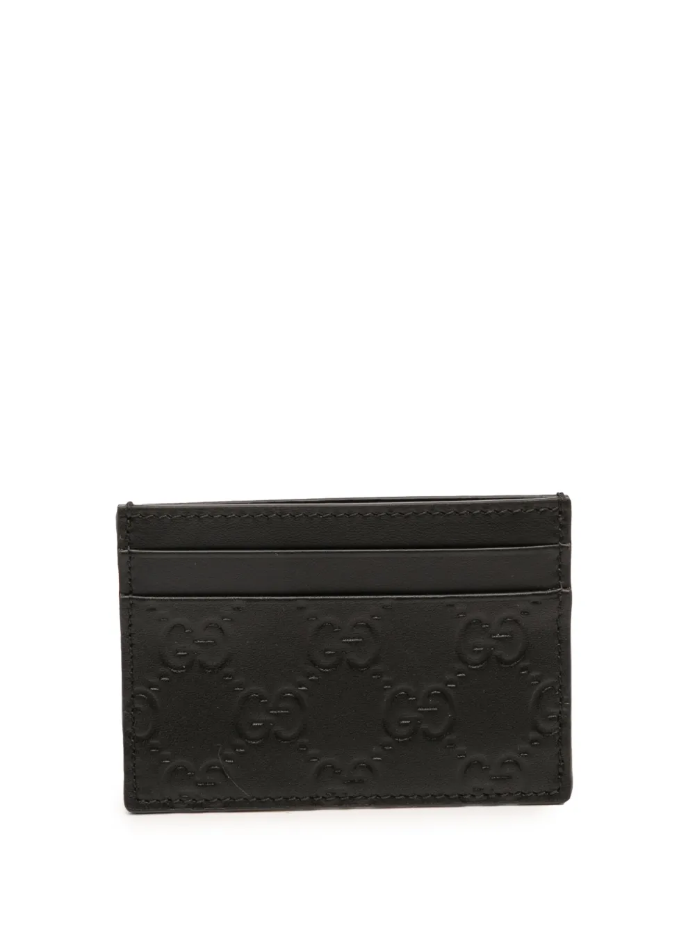 Gucci Pre-Owned Portacarte Guccissima 2000-2015 - Nero