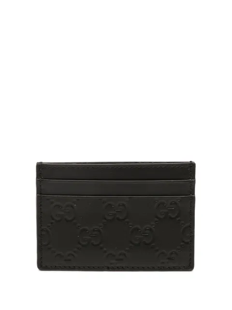 Gucci Pre-Owned 2016-2025 Guccissima card holder