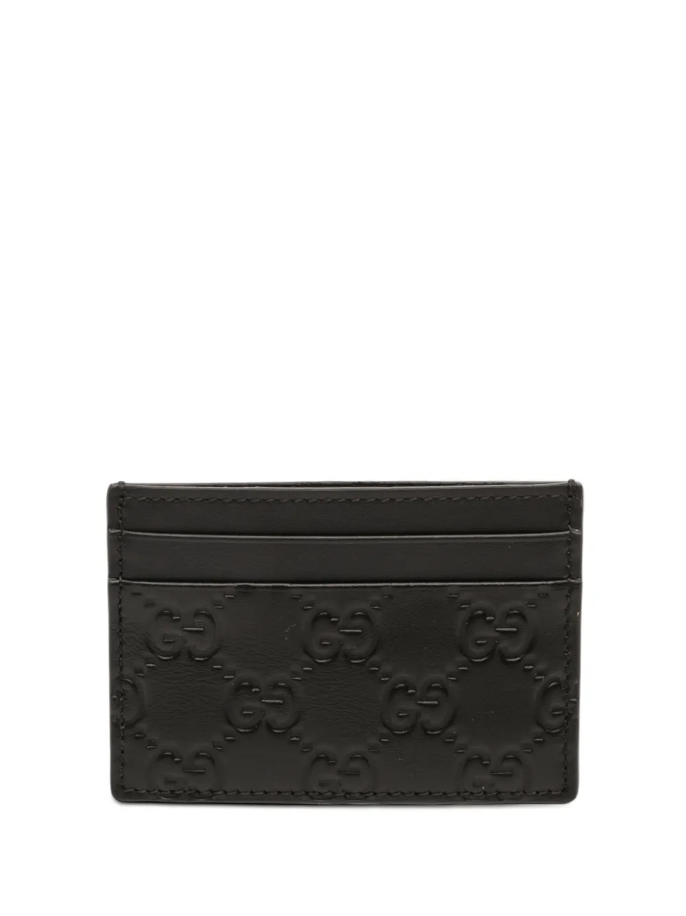 Gucci Pre-Owned Portacarte Guccissima 2000-2015 - Nero