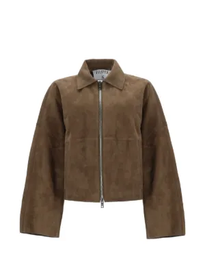Golden Goose ジップアップ レザージャケット | ニュートラル