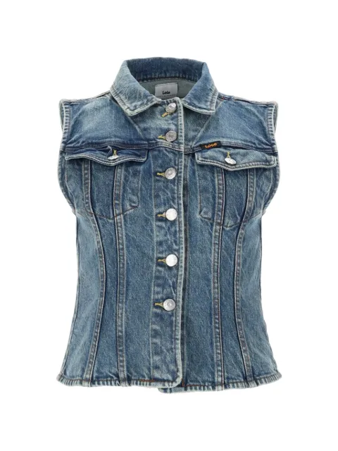 Iois button sleeveless knitwear