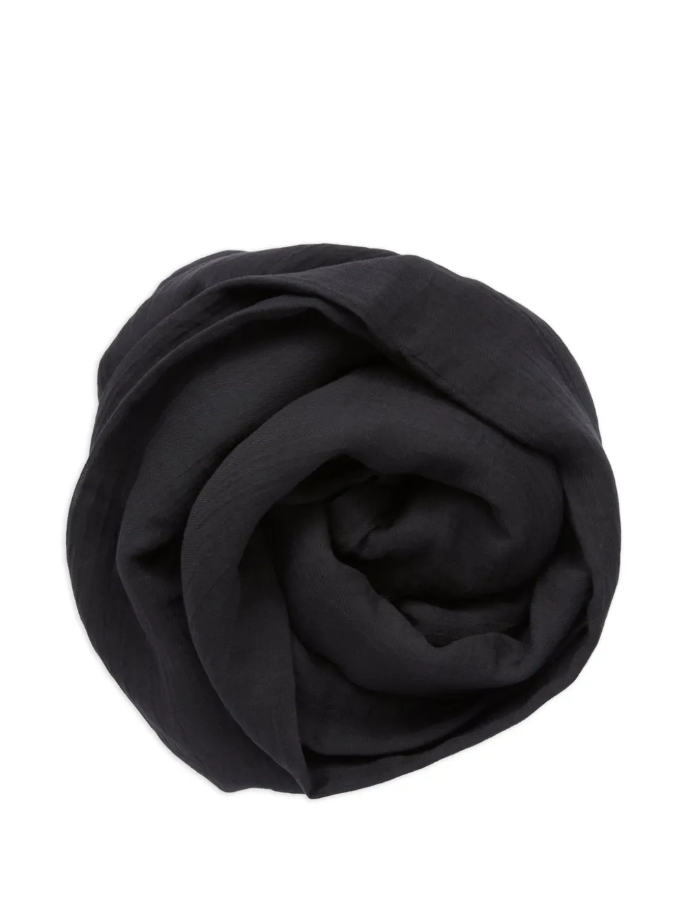 Rick Owens fringed scarf - Nero
