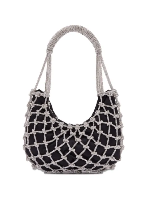 Rosantica Nodi Handtasche mit Kristallverzierung