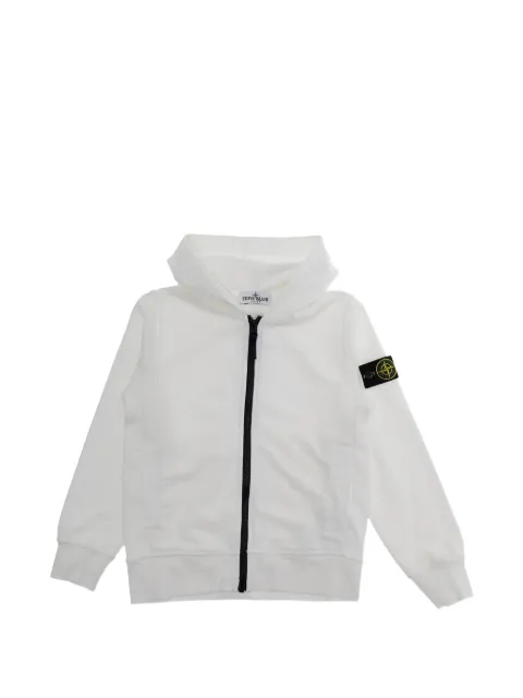 Stone Island Junior zip-up hoodie