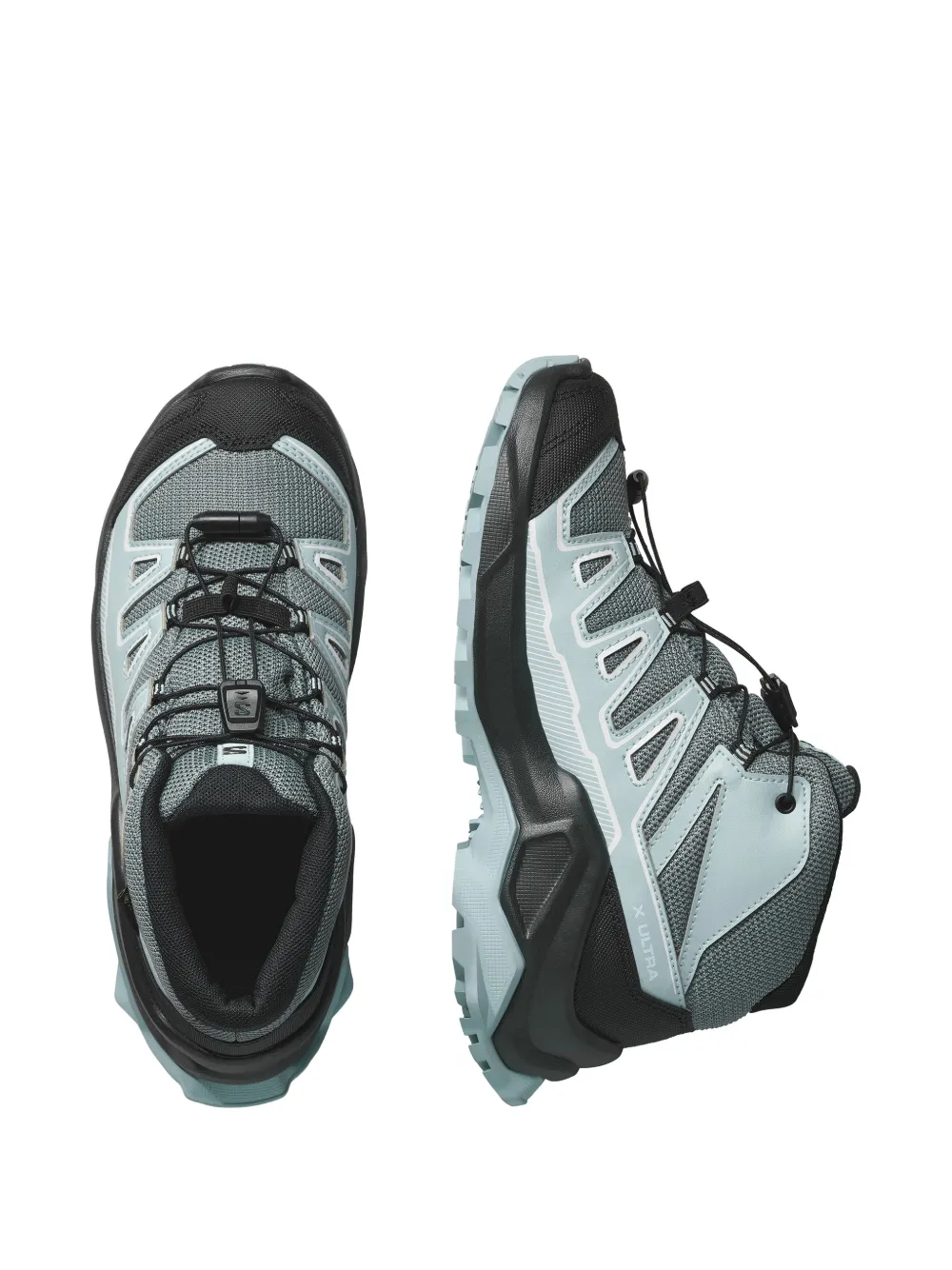 SALOMON KIDS lace-up sneakers Blauw