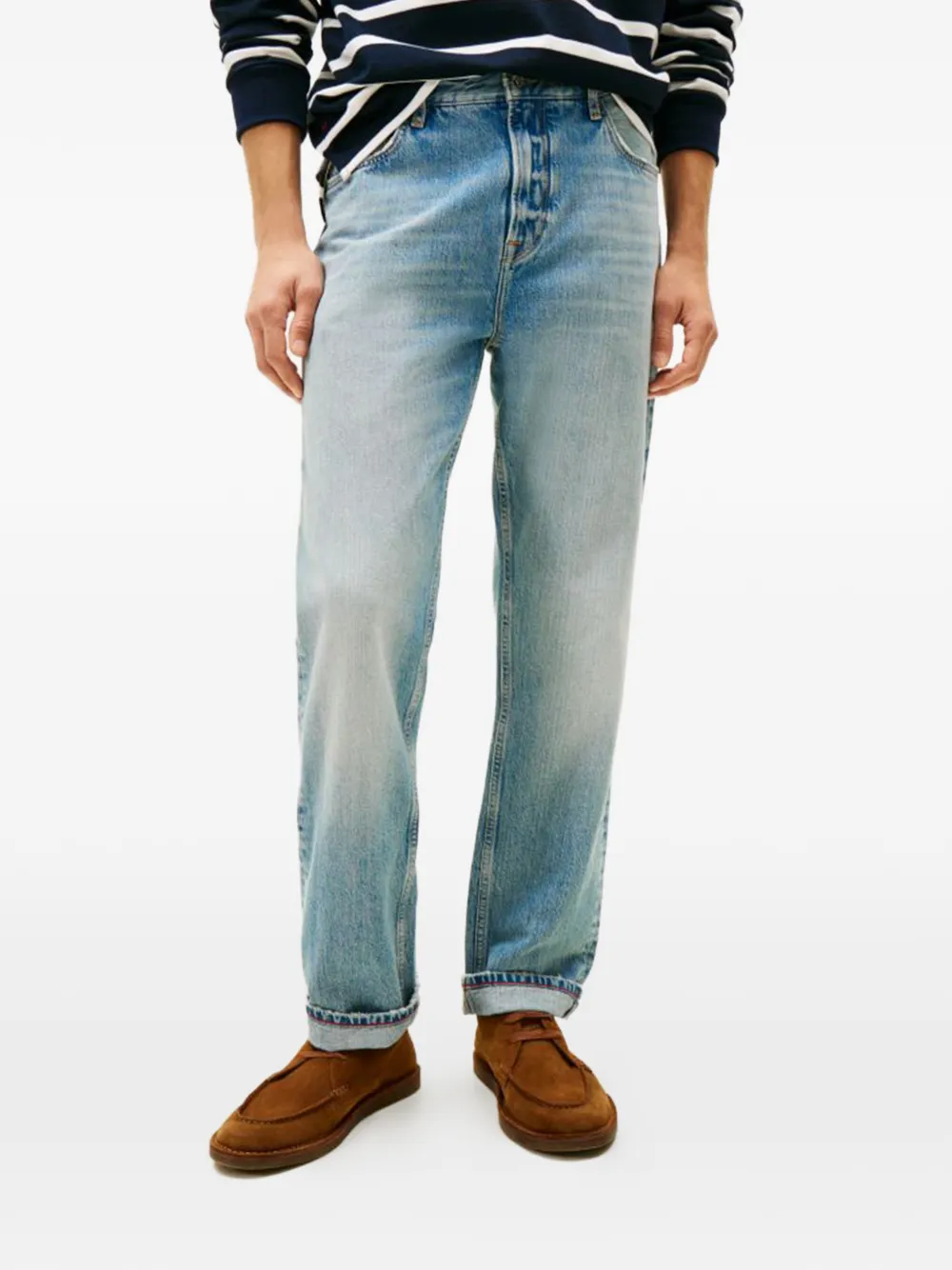  Tommy Hilfiger Vaqueros Con Botones - Azul 