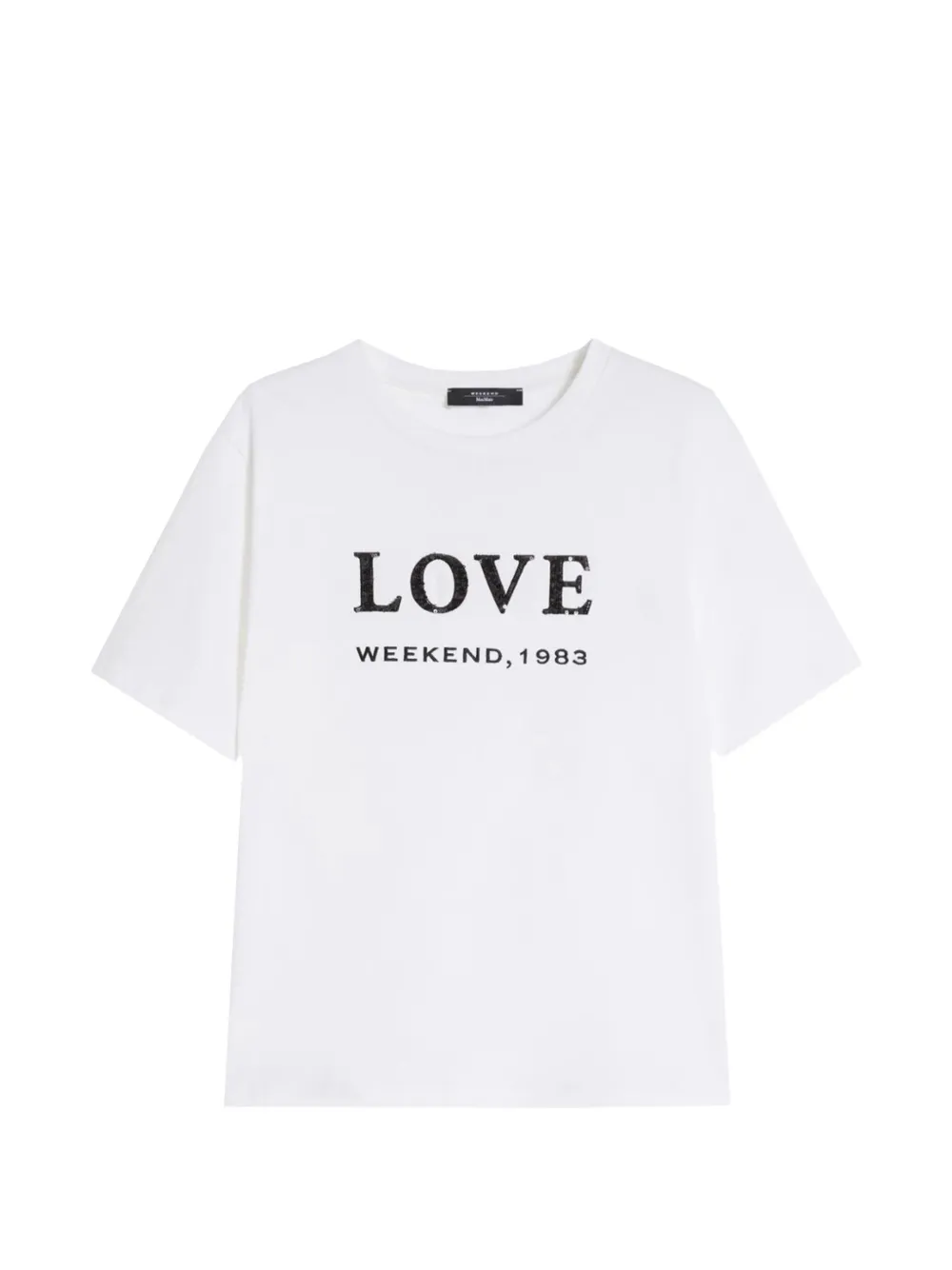 Max Mara Graphic-print T-shirt In White