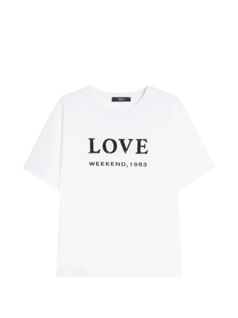Weekend Max Mara t-shirt imprimé
