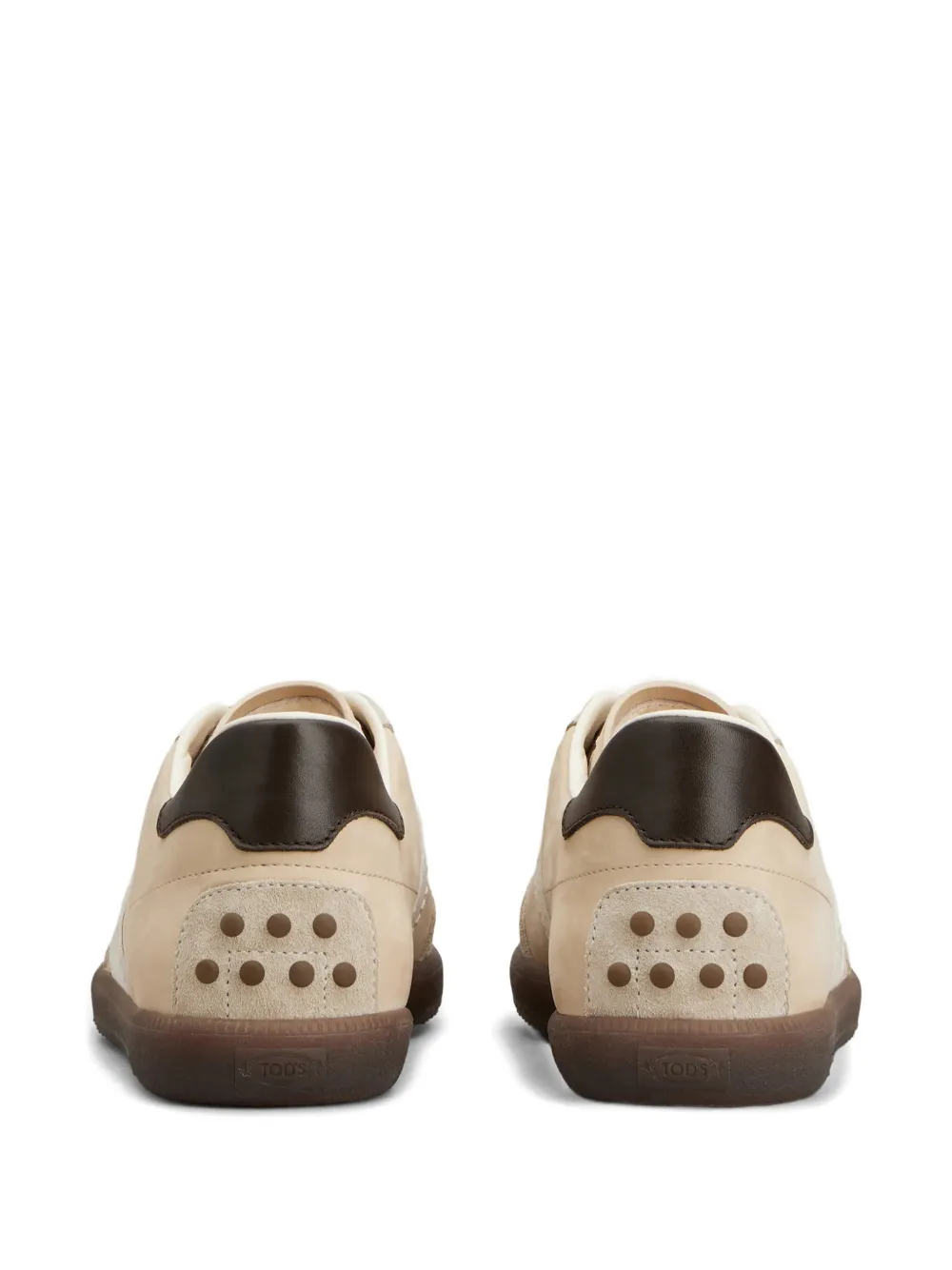 Tod's Tabs stripe detail sneakers Beige