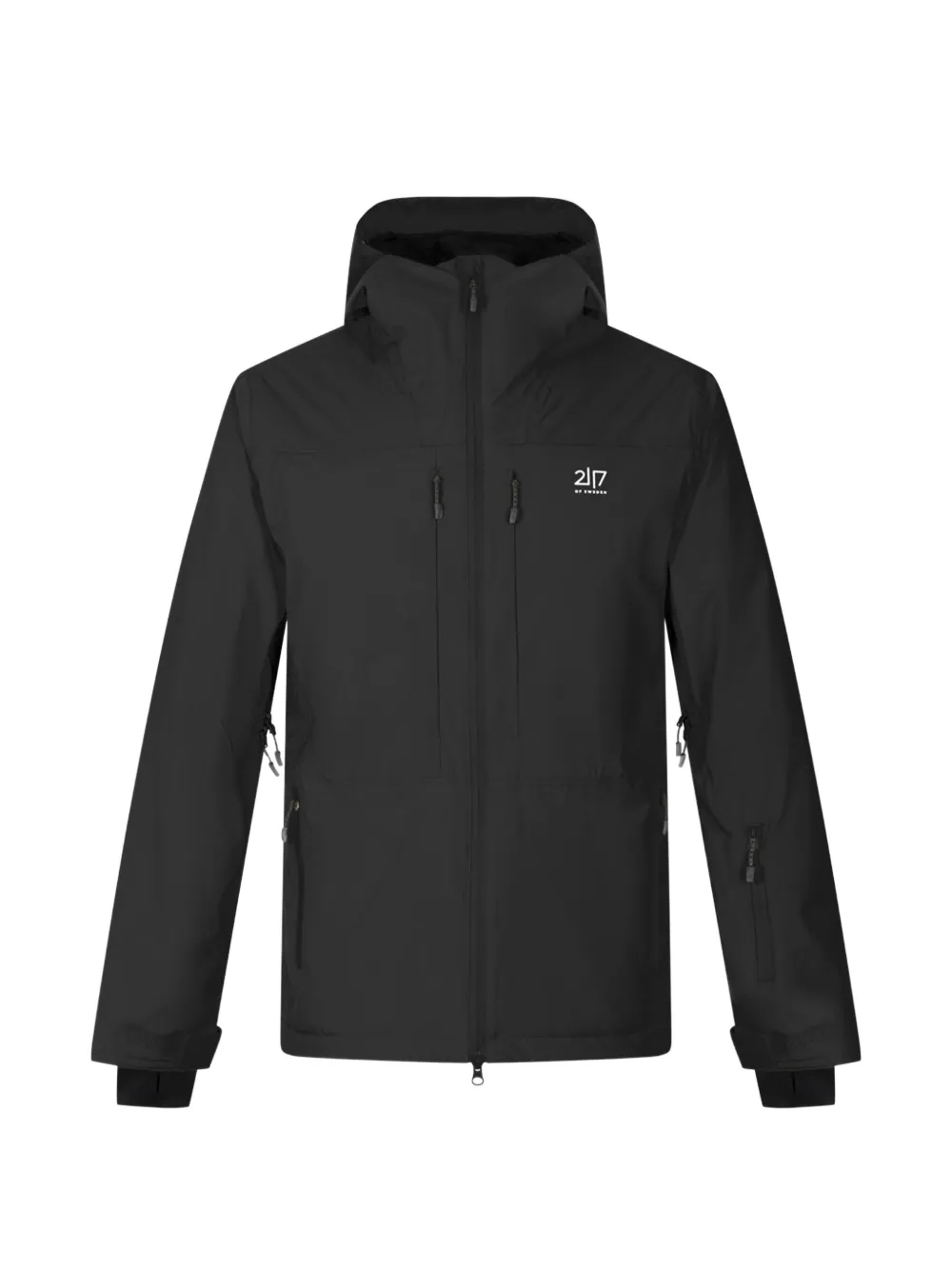 2117 of Sweden long-sleeve logo-detail ski jacket - Black