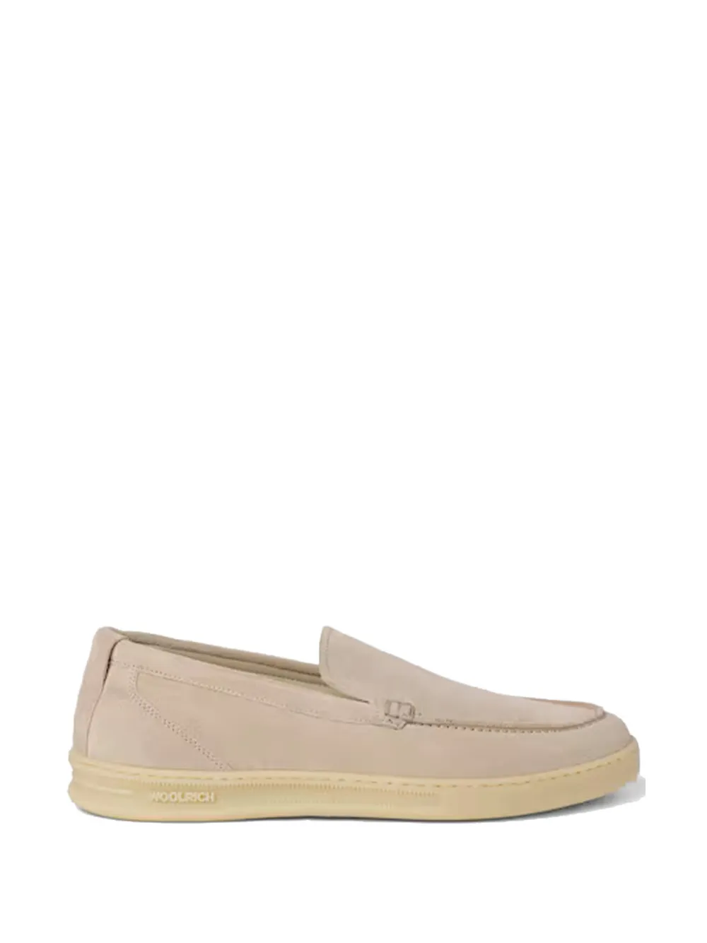 Woolrich suede flat loafers - Toni neutri