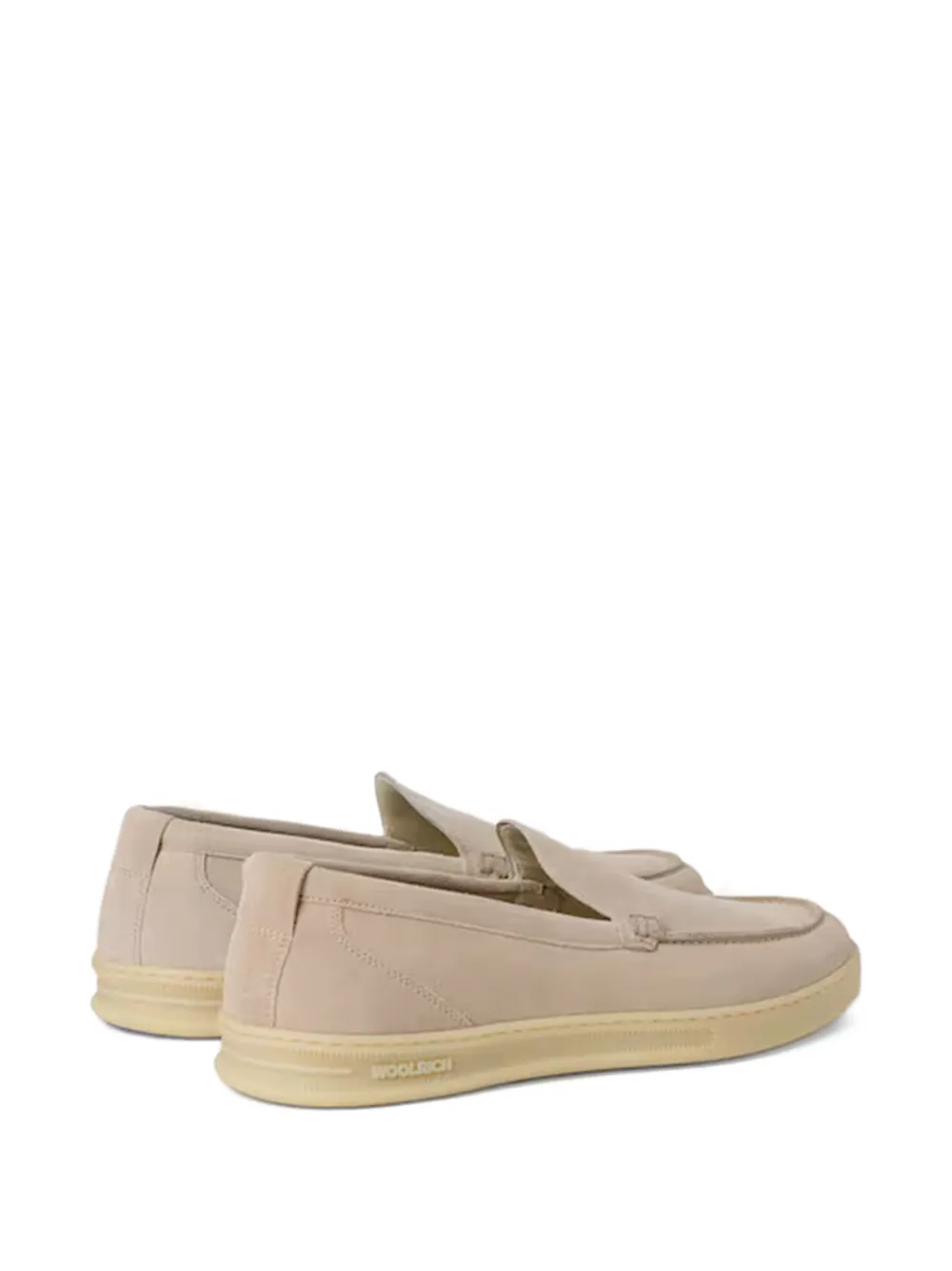 Woolrich suede flat loafers Beige