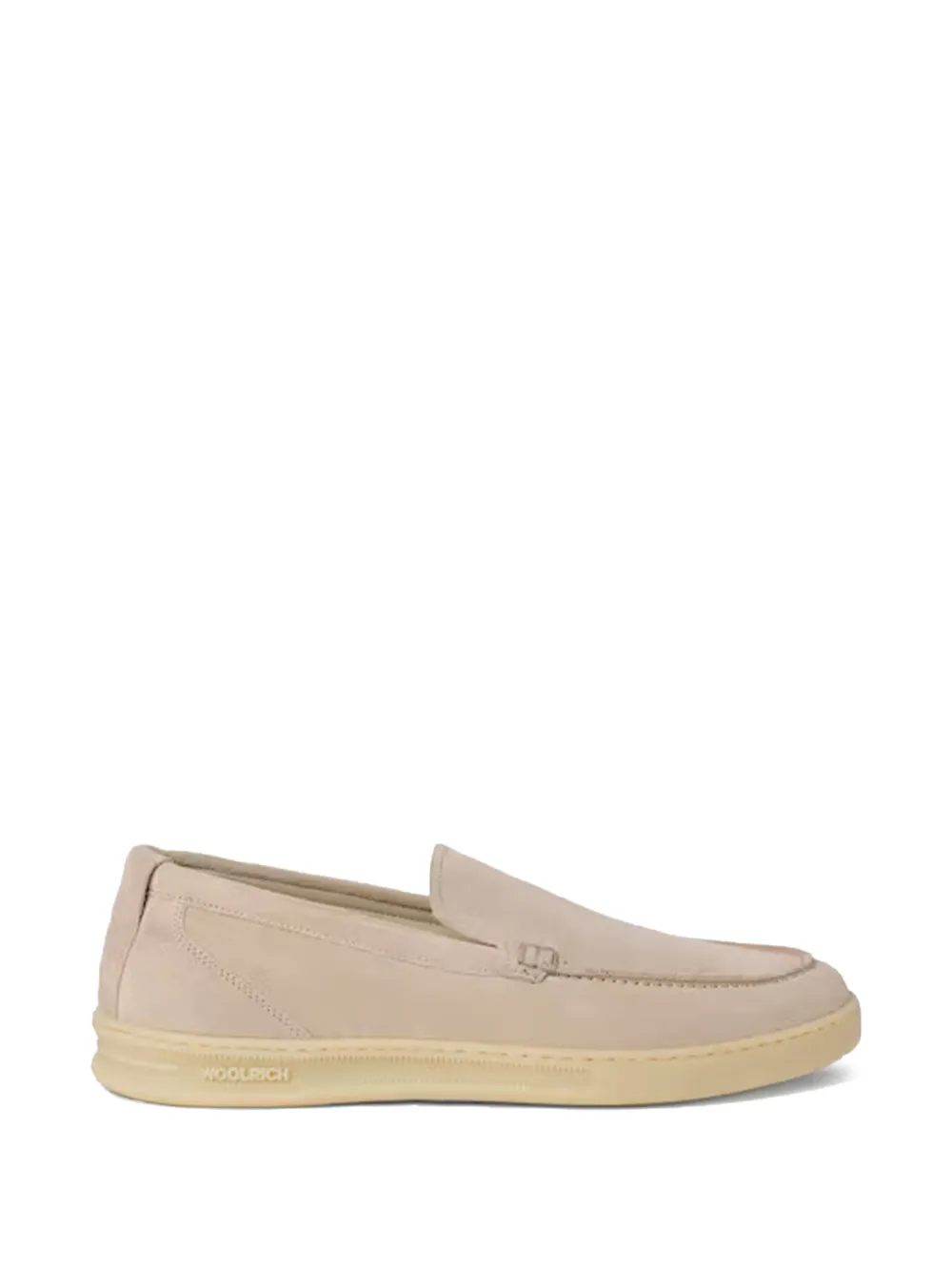 Woolrich suede flat loafers - Toni neutri