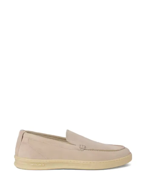 Woolrich suede flat loafers