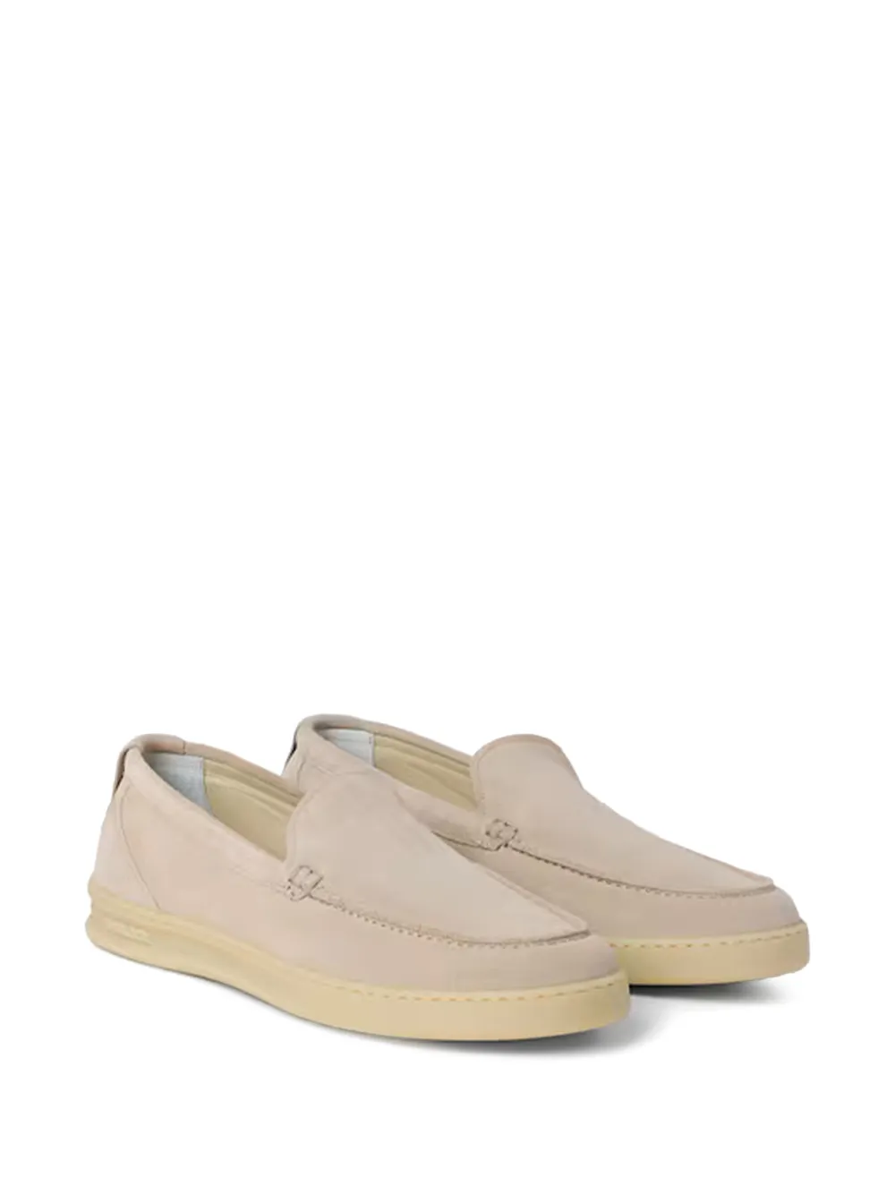 Woolrich suede flat loafers Beige