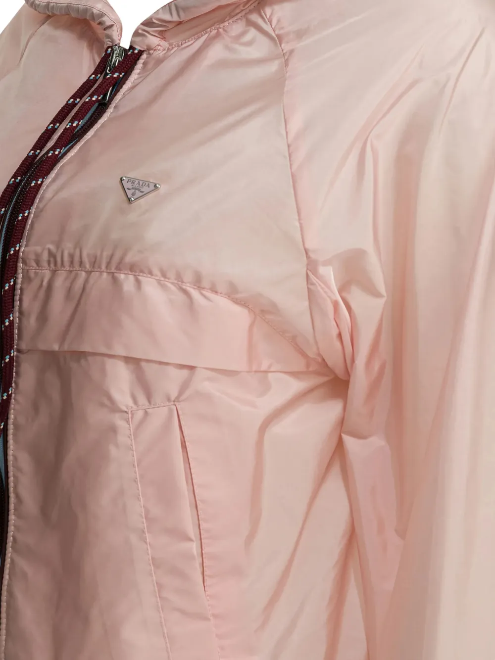 Prada Jack met capuchon Roze