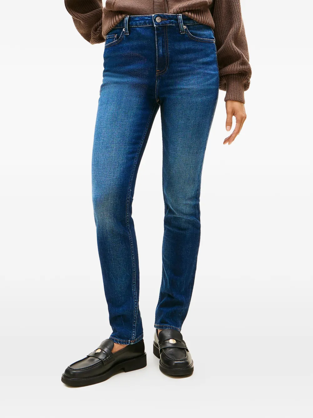  Tommy Hilfiger Belt-loop Pocket Jeans - Blue 