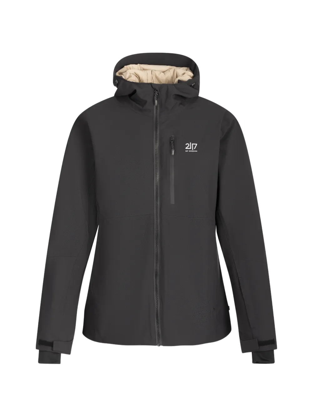 2117 of Sweden Kabo hooded zip jacket - Grau