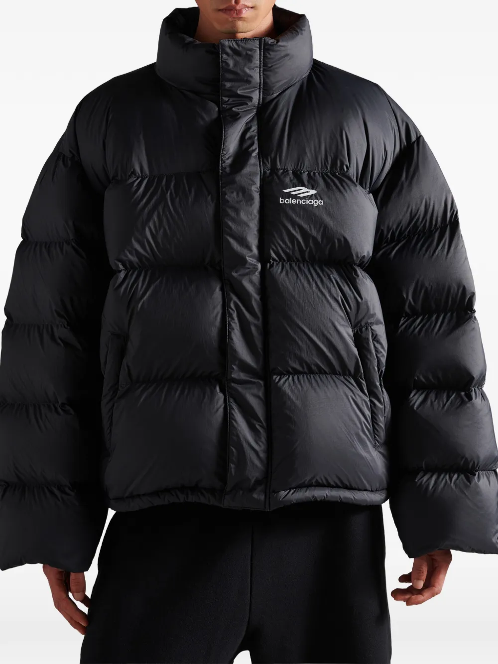 Balenciaga b3B Sports Icon donsjack Zwart