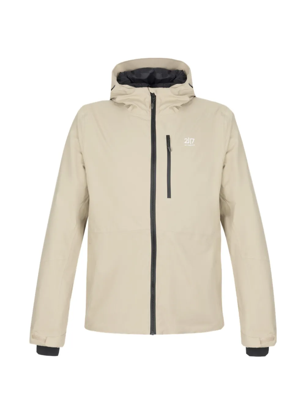 2117 of Sweden Kabo hooded zip-up ski jacket - Nude