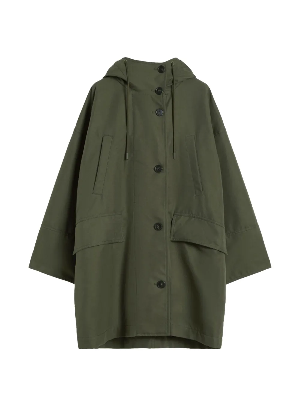 Weekend Max Mara hooded button jacket - Verde