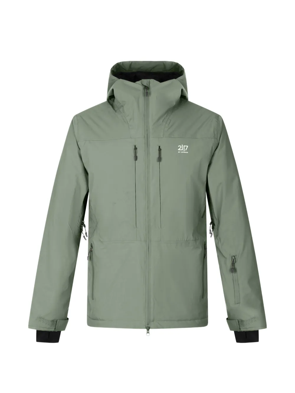 2117 of Sweden Nausta hooded jacket - Grün