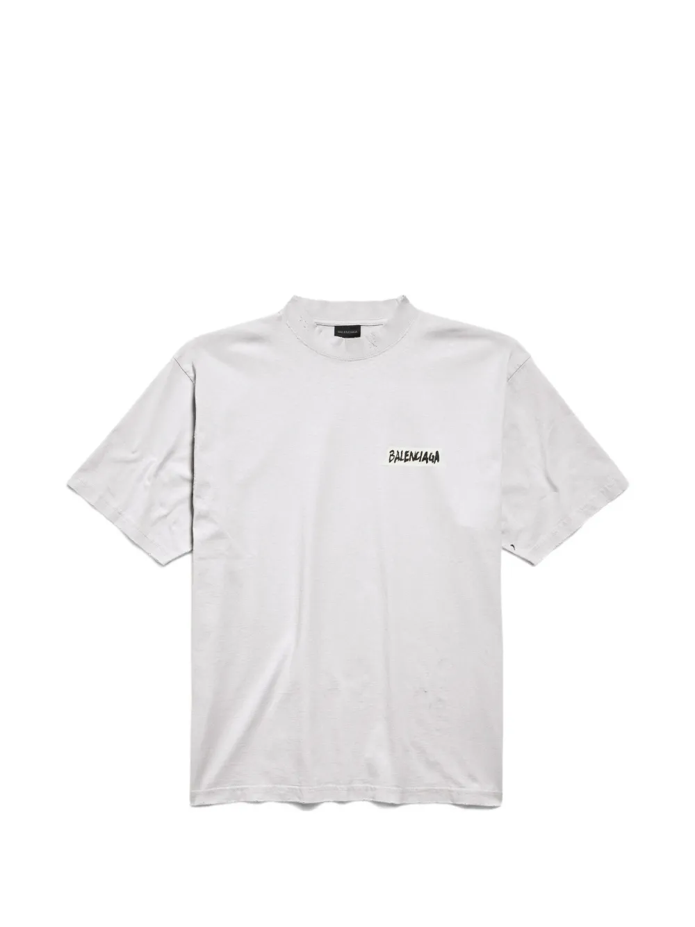 Balenciaga Masking Tape short-sleeves T-shirt - Bianco