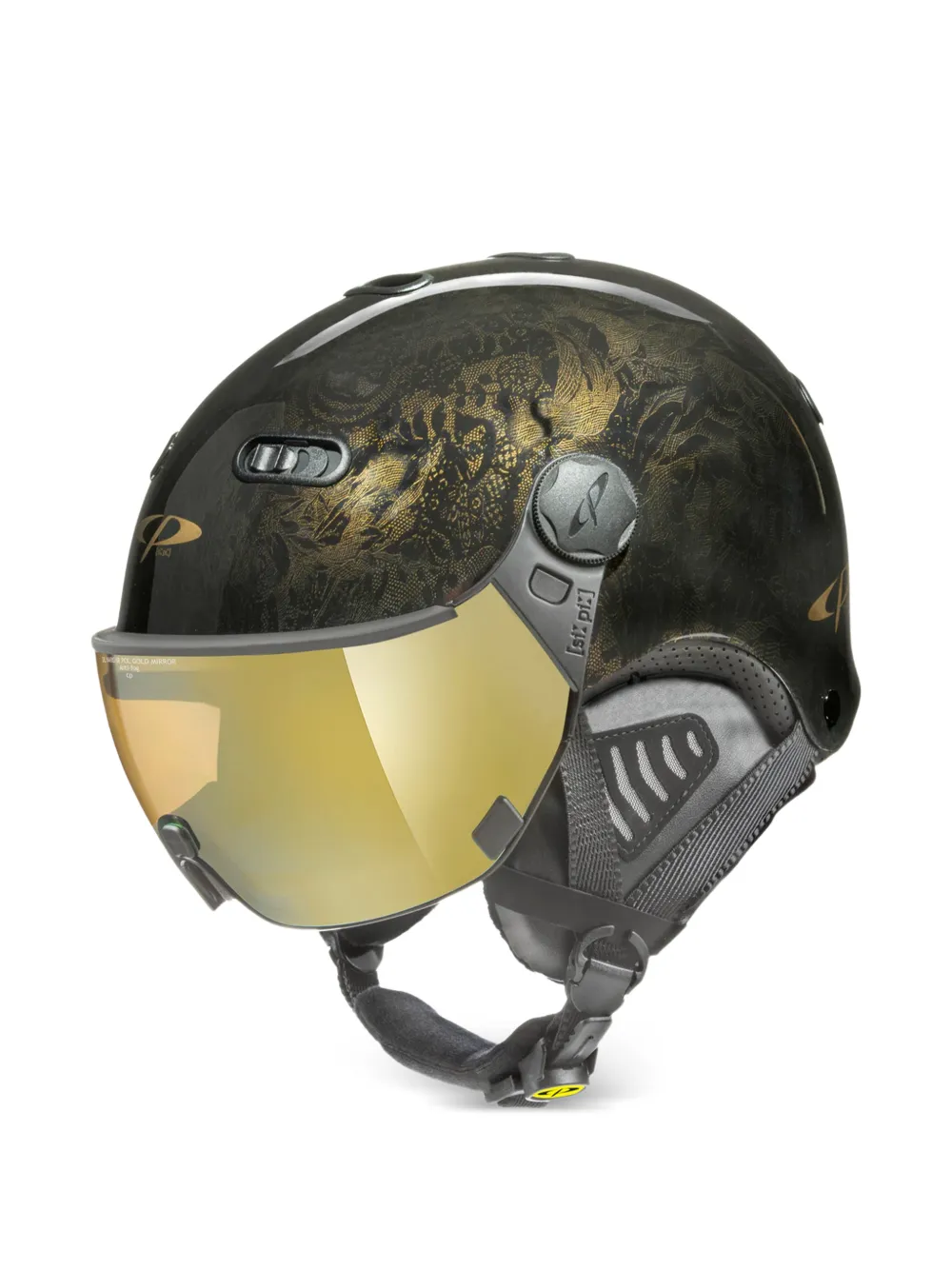 CP CASCHI Carachillo Vintage helmet | Black | Image 1