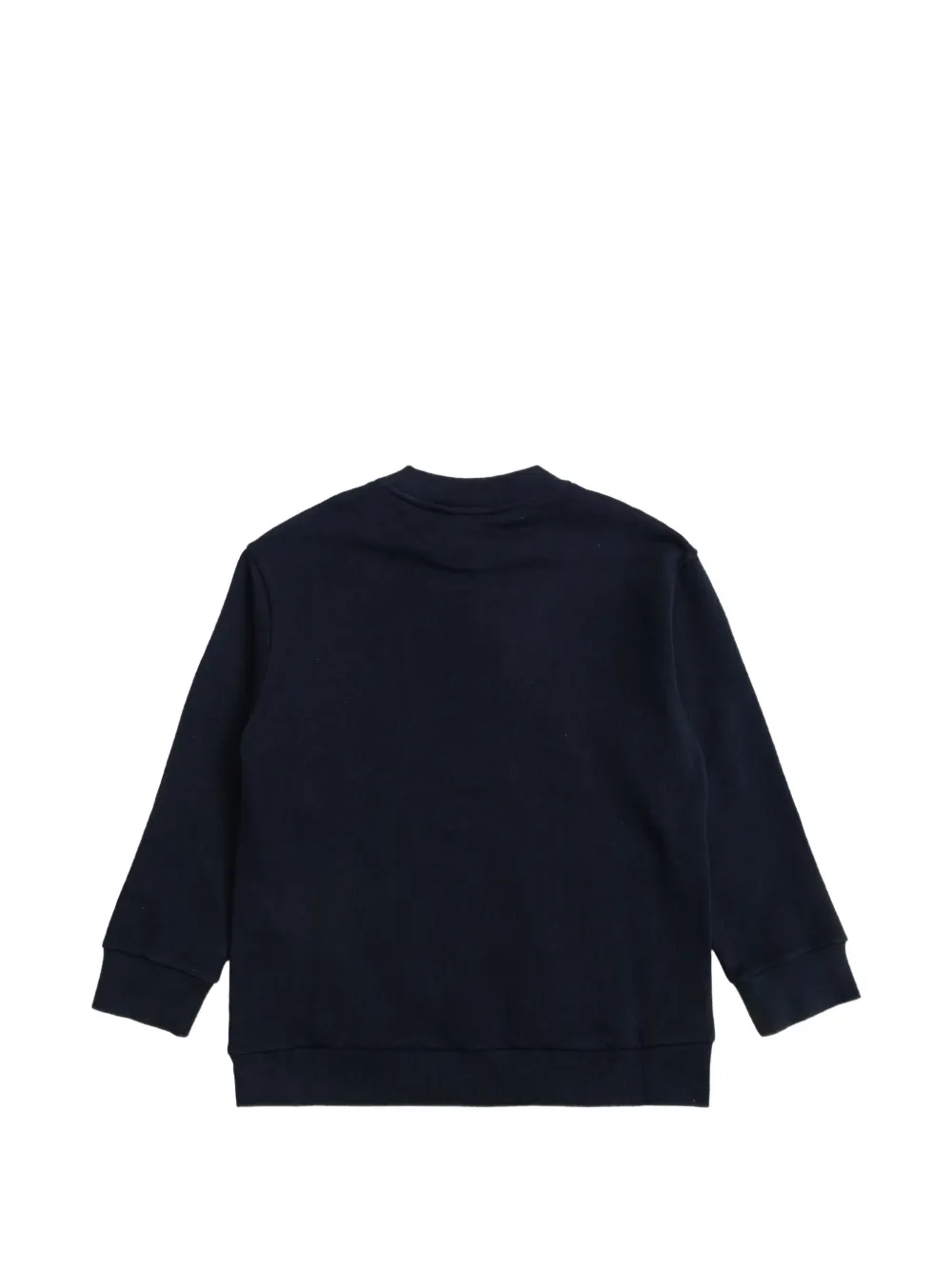 Fendi Kids Sweater met logopatch Blauw