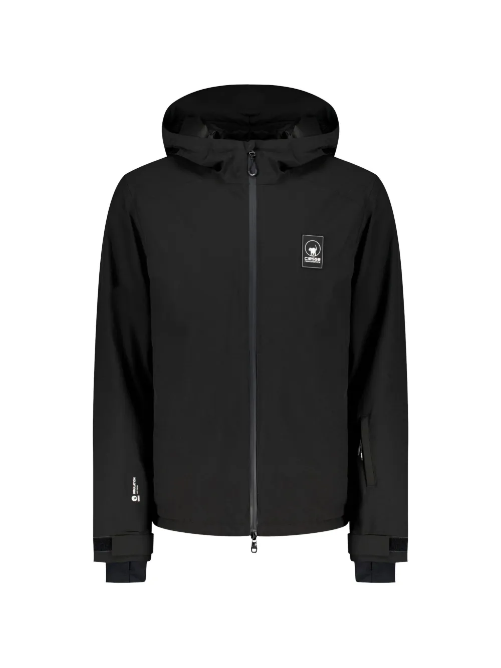 CIESSE PIUMINI logo-detail hooded jacket - Nero