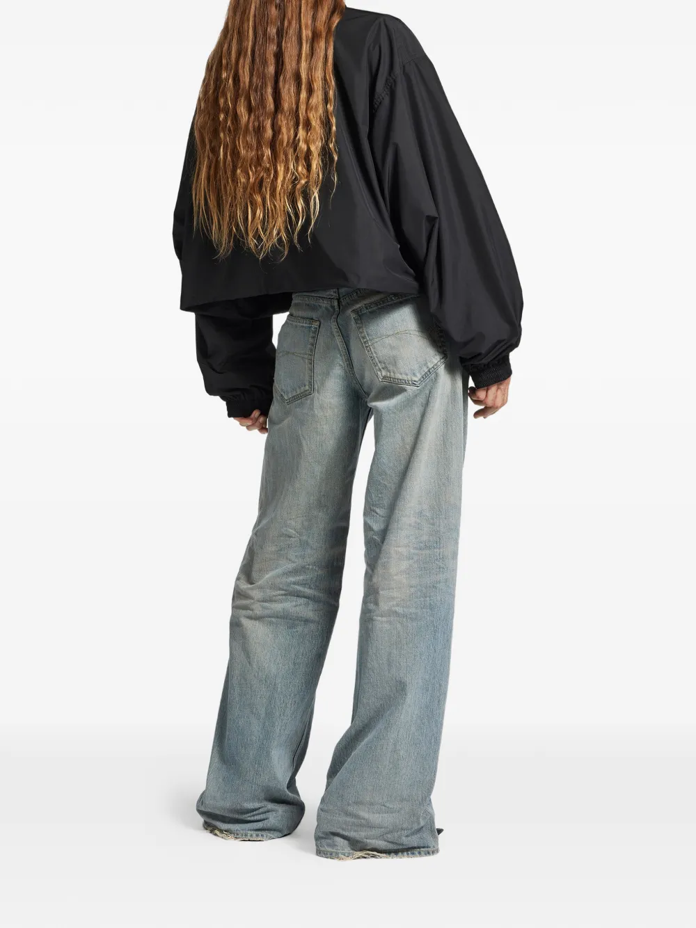 Balenciaga Loop Sports Icon trainingsjack met capuchon Zwart