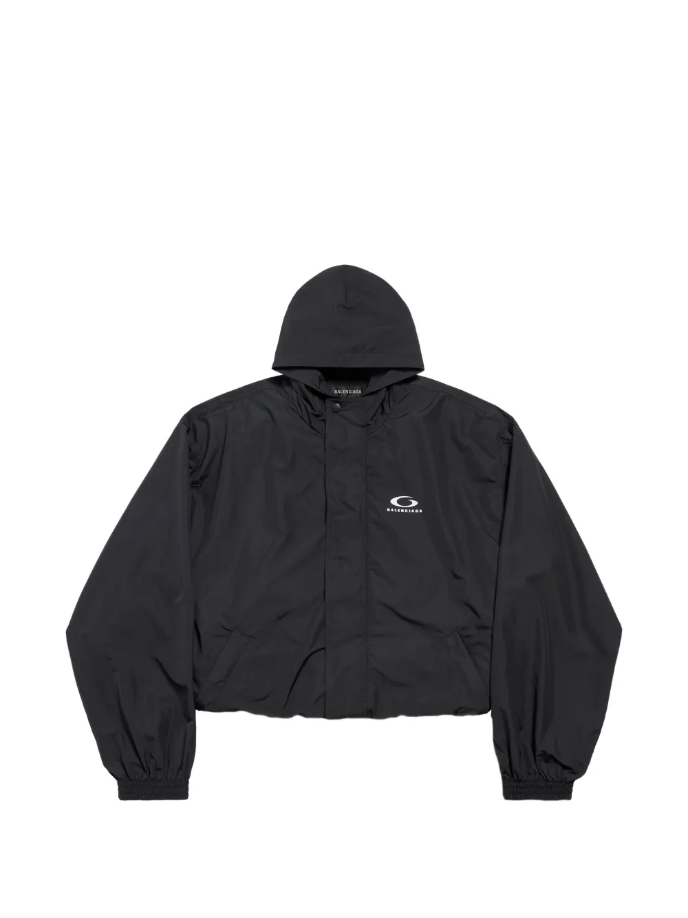 Balenciaga Loop Sports Icon hooded tracksuit jacket - Schwarz