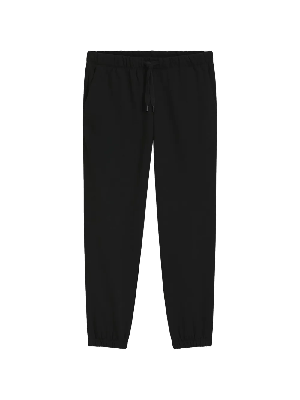 BOSS drawstring elasticated-cuff track pants - Nero