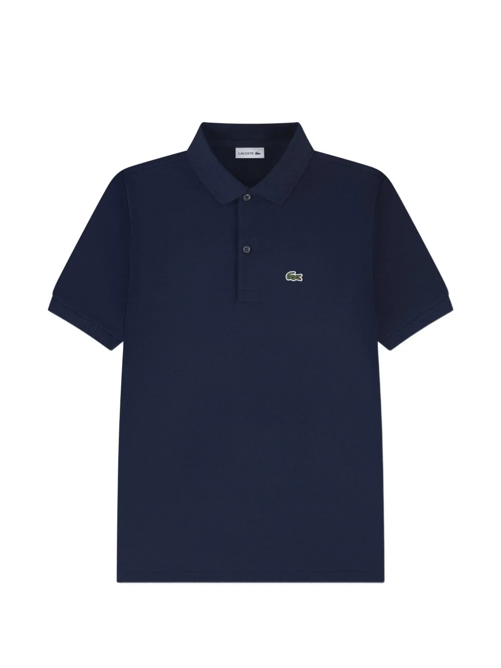 Lacoste Kids logo-detail cotton polo shirt - Blu