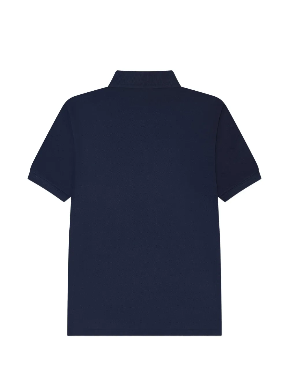 Lacoste Kids Katoenen T-shirt met logodetail Blauw