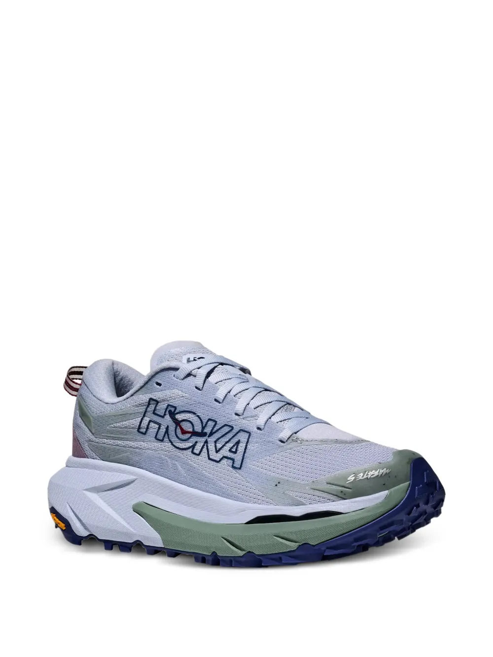 HOKA Mafate 5 sneakers met logo Blauw