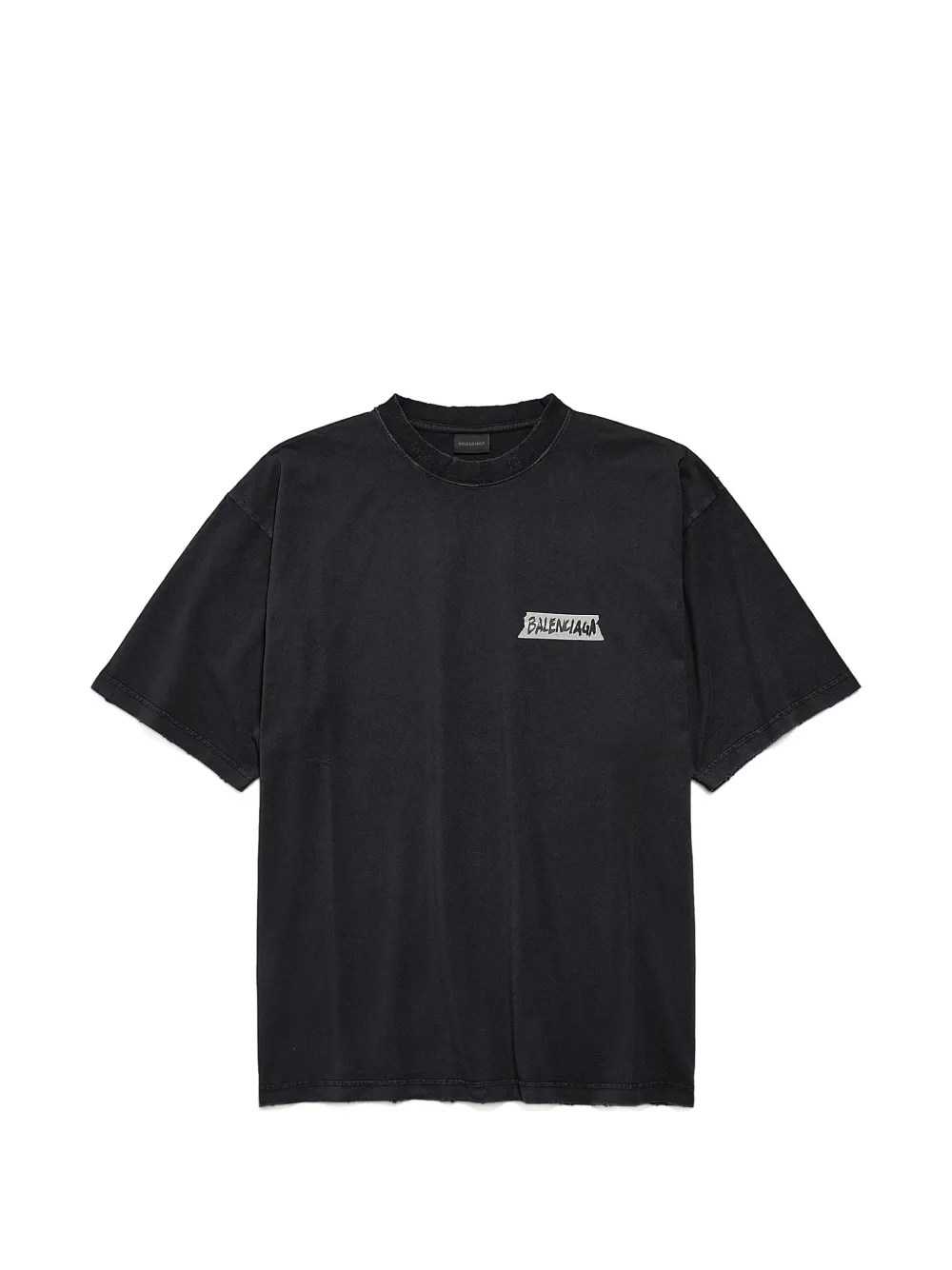 Balenciaga faded T-shirt – Black