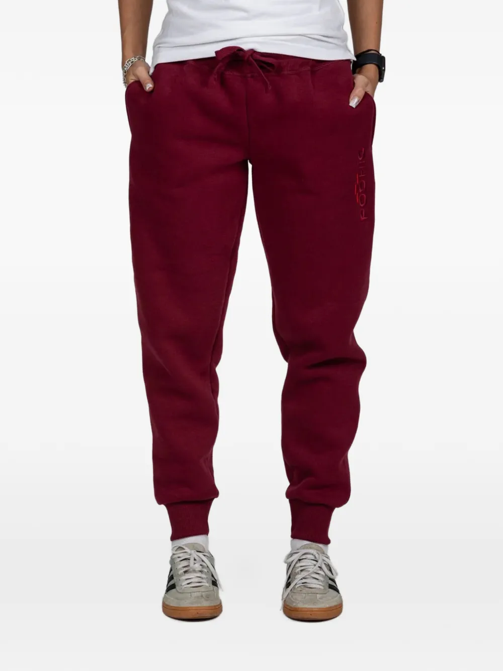 PODHIO drawstring trousers - Rosso