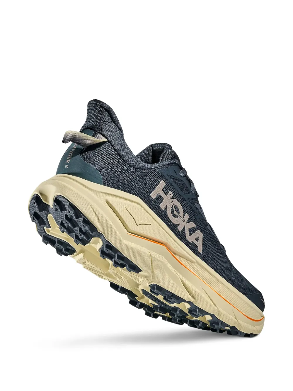 HOKA Challenger 8 sneakers met logo Blauw