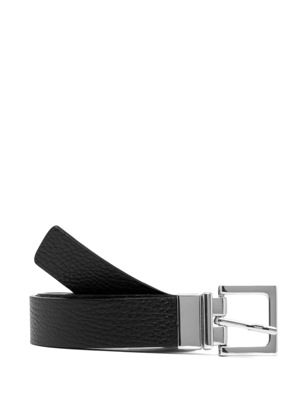 GIANNI CHIARINI bucket leather belt - Nero