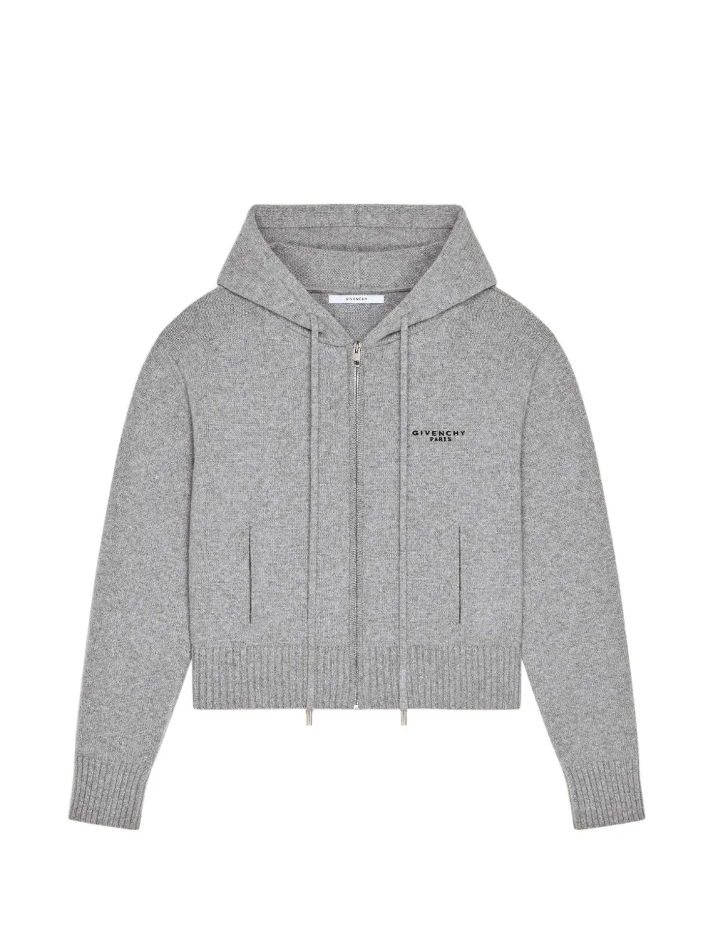 Givenchy Trui met capuchon en rits Grijs