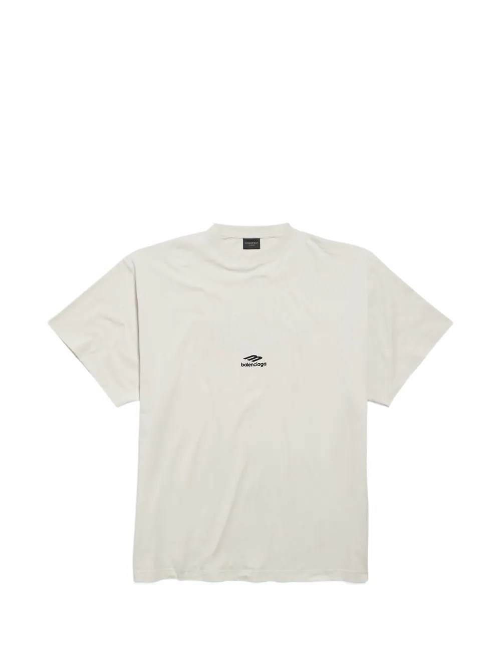 Balenciaga 3B Sports Icon logo-detail T-shirt - Toni neutri