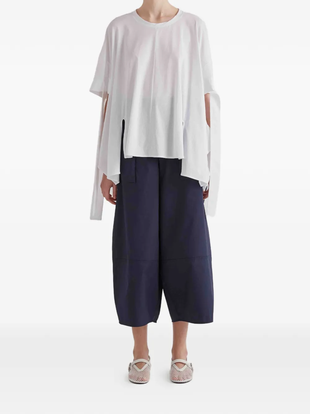  Meimeij Asymmetric Top - White 