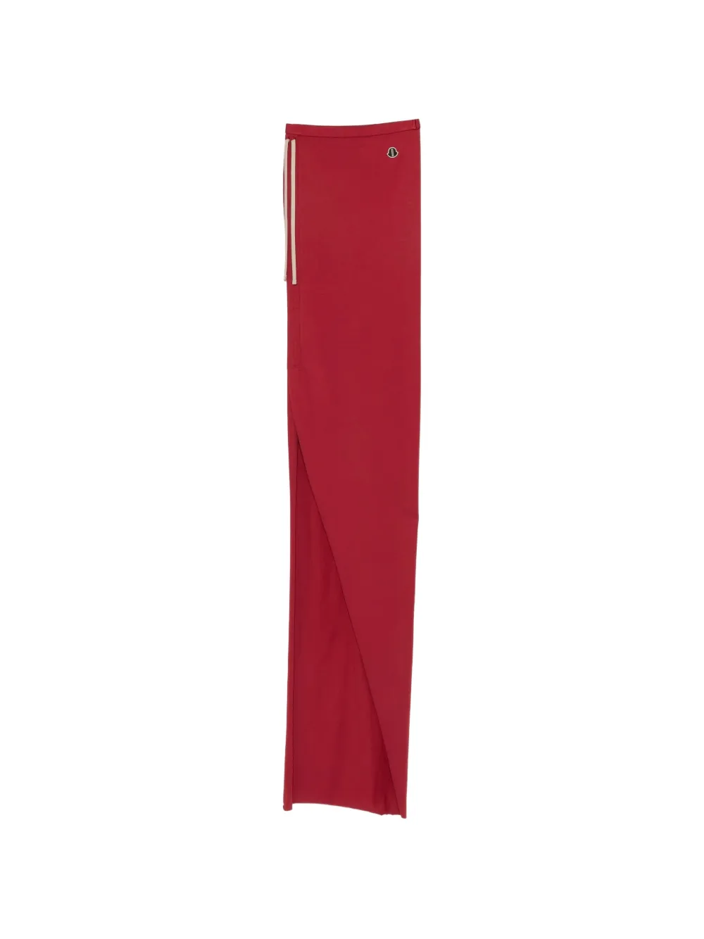 Moncler Genius Drawstring Long Skirt In Red