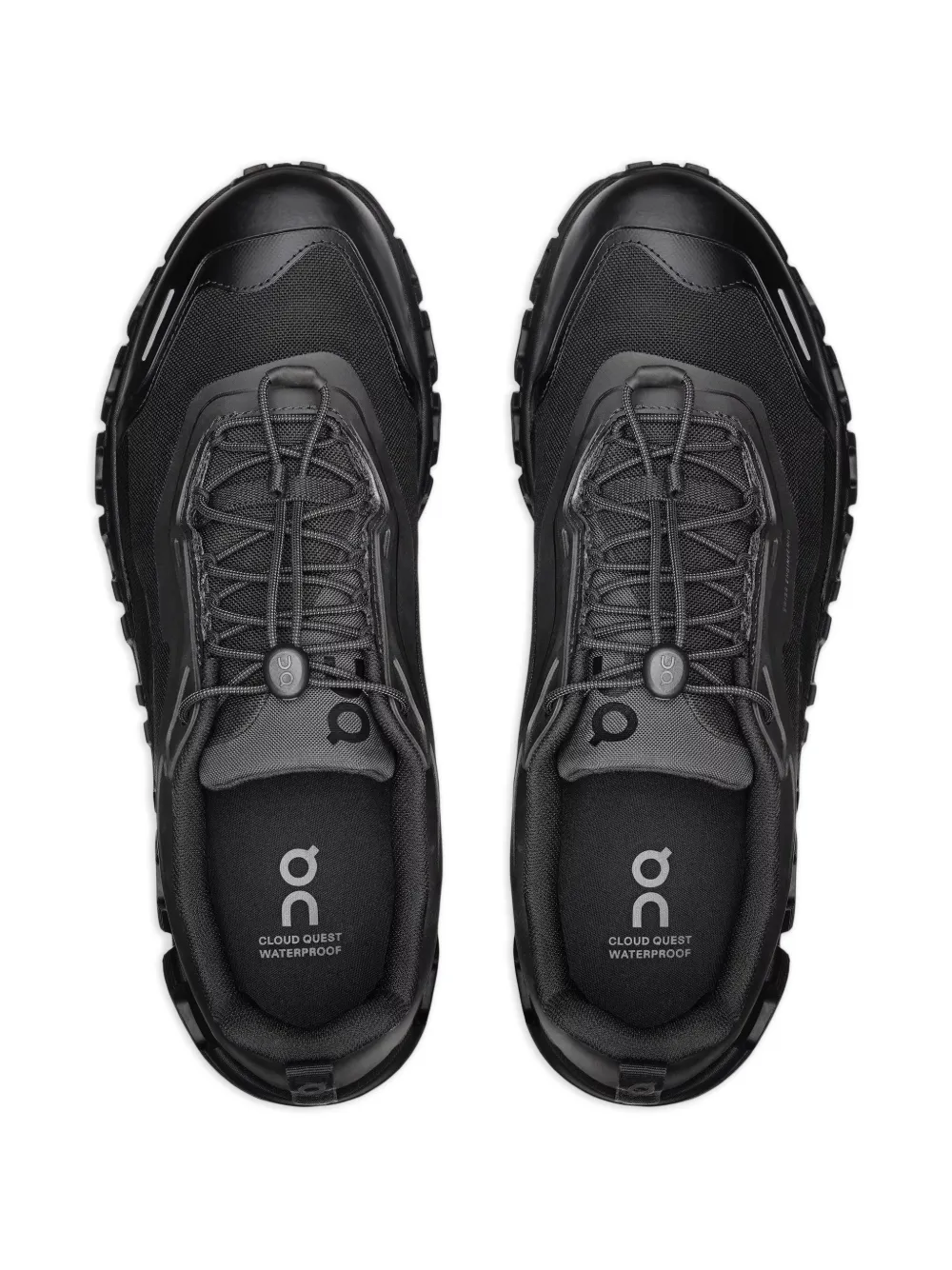 waterproof lace-up sneakers